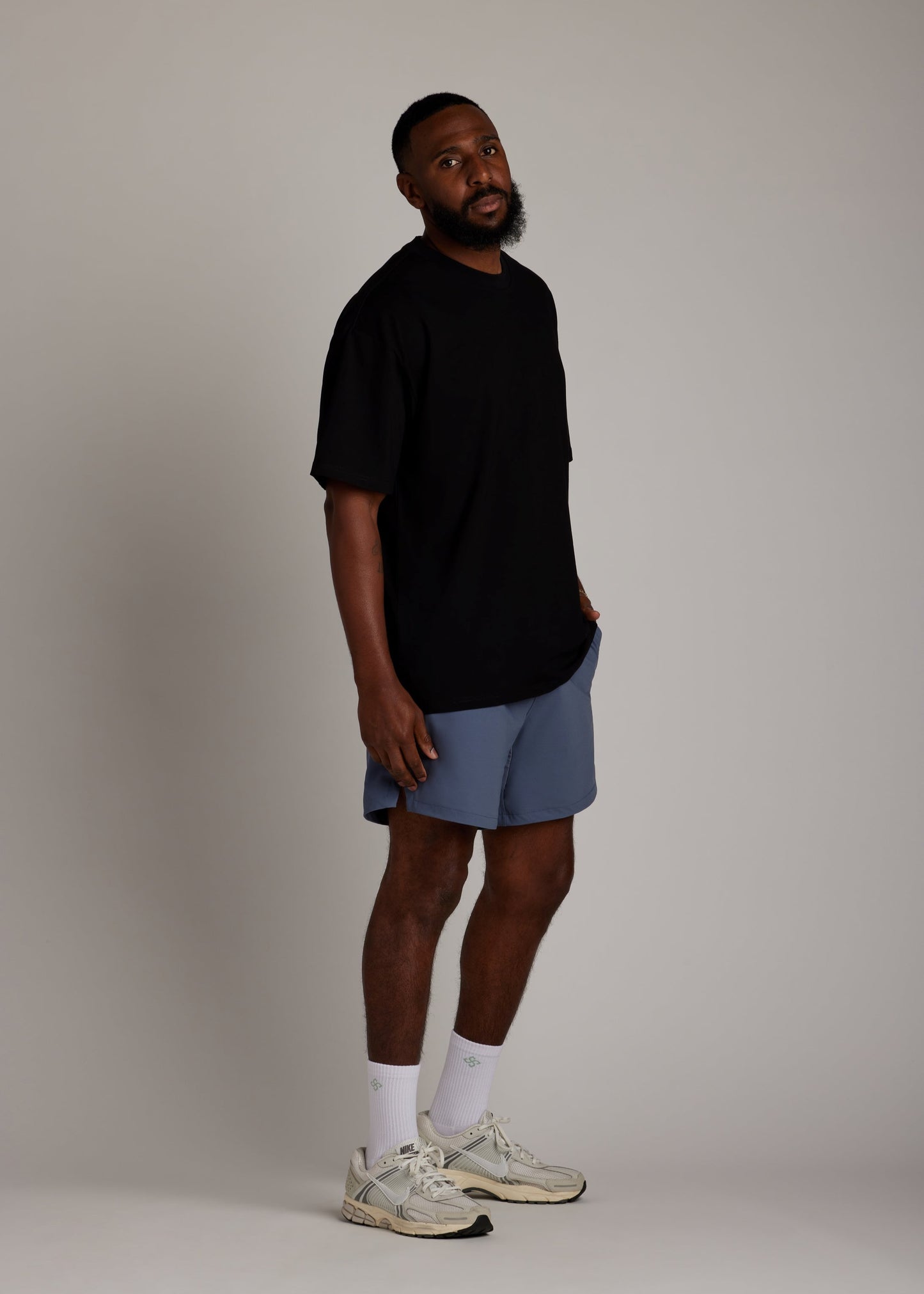 Black Oversized Tee