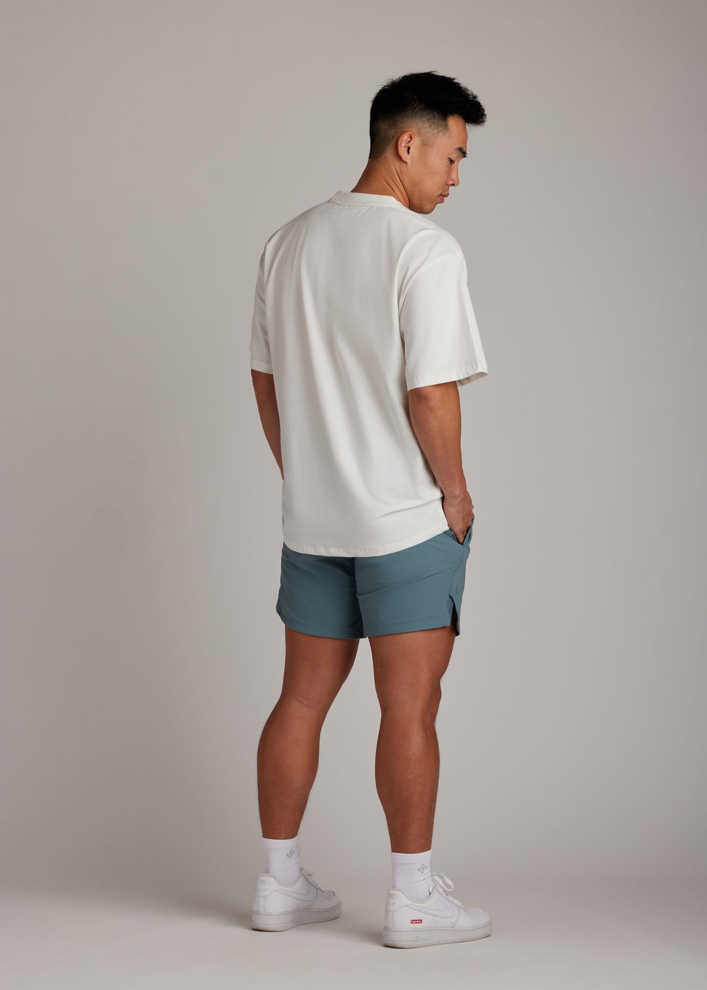 White Oversized Tee