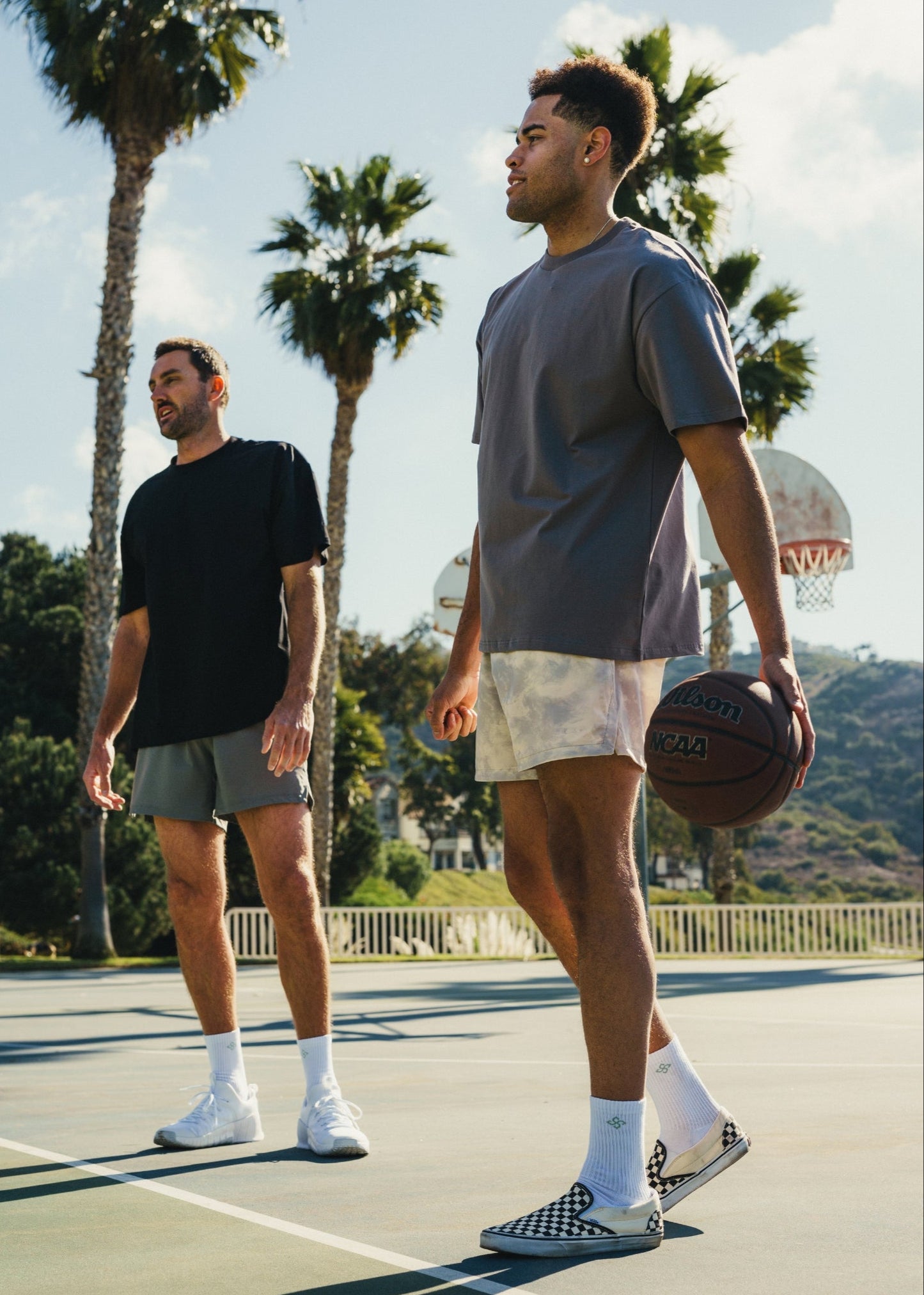 Cream Smoke Active Short