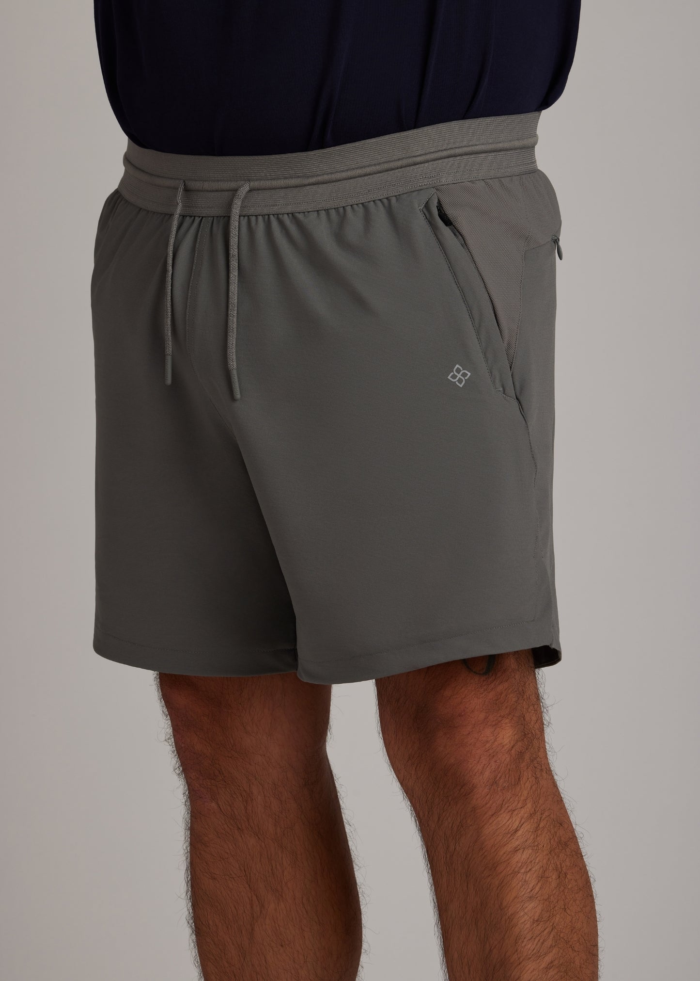 Gray Active Shorts