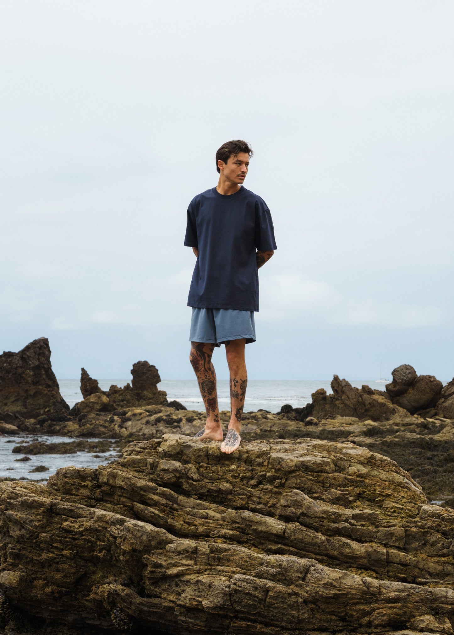 Navy Oversized Tee