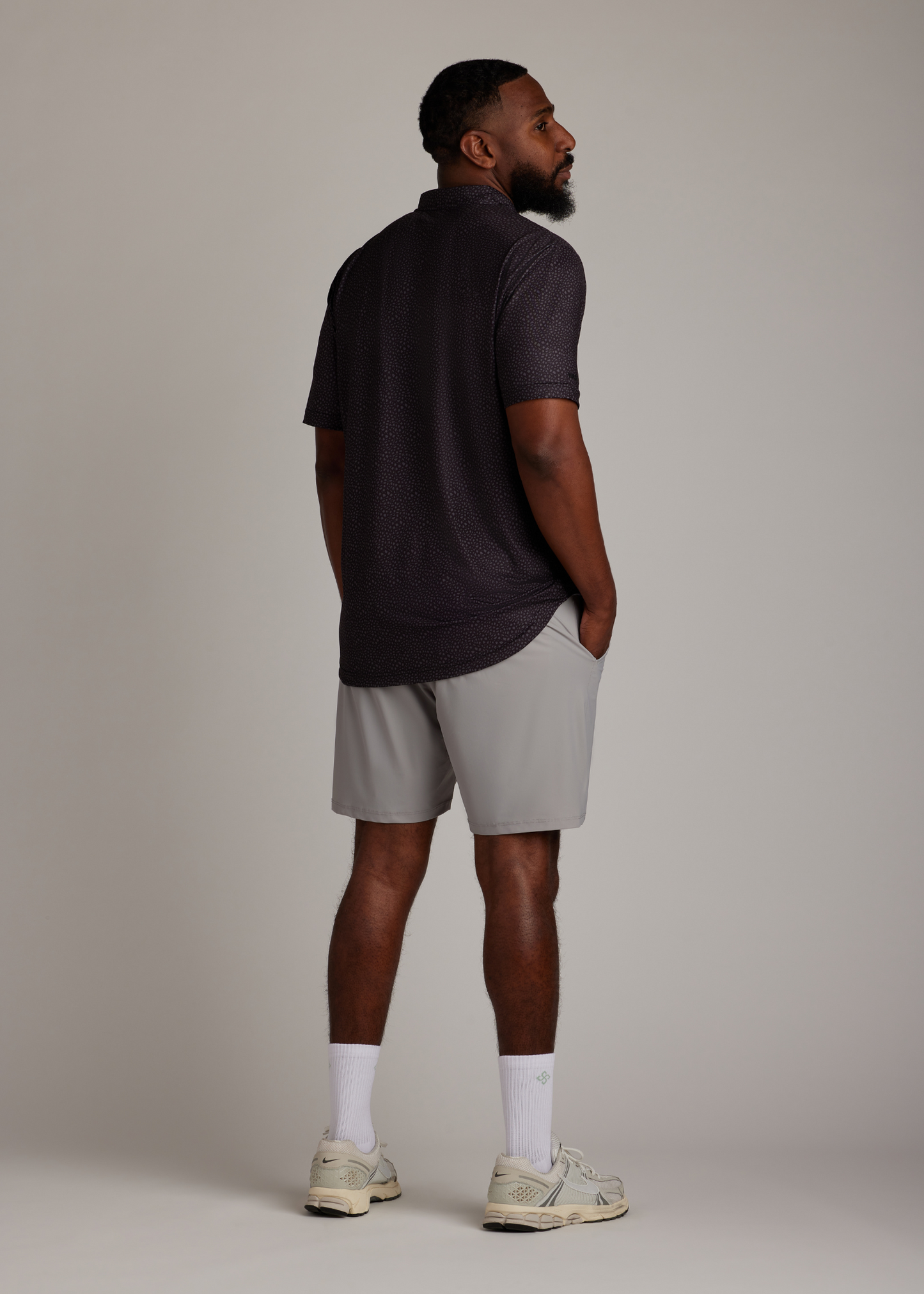 Light Grey Walk Shorts