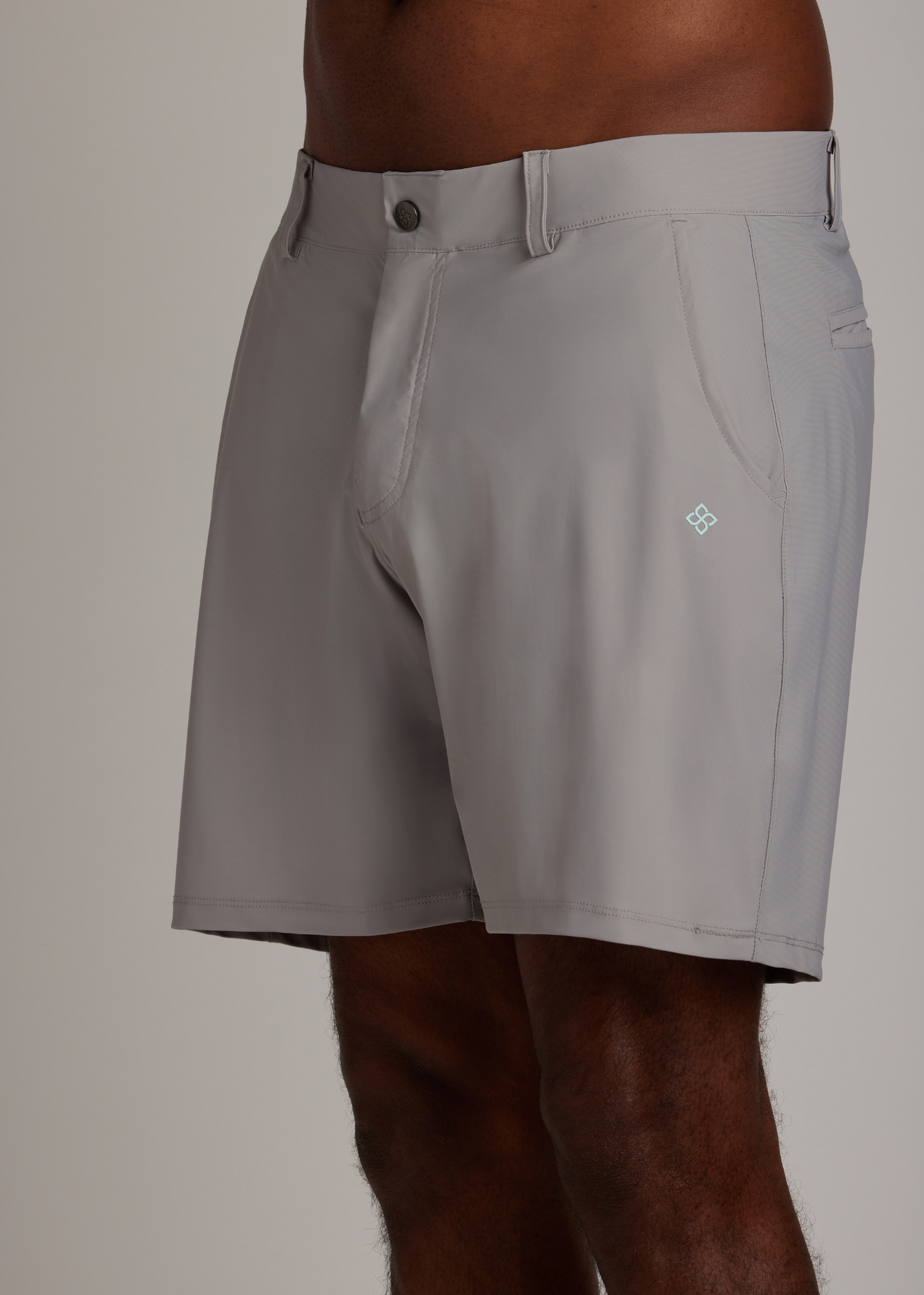 Light Grey Walk Shorts