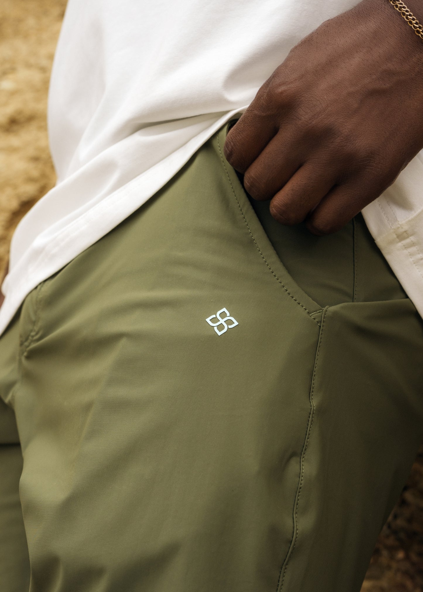 Olive Walk Shorts