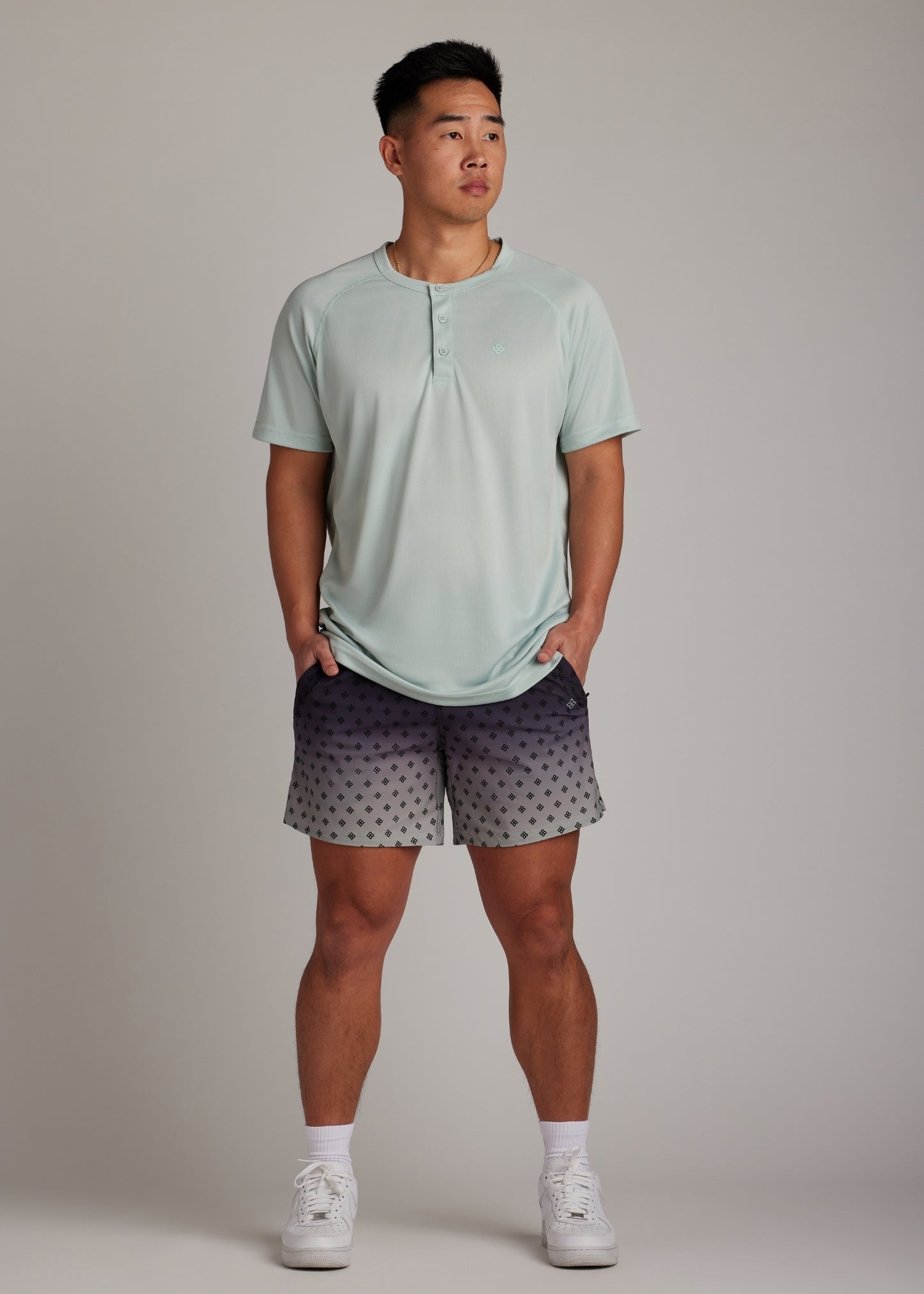 Black Fade Active Short