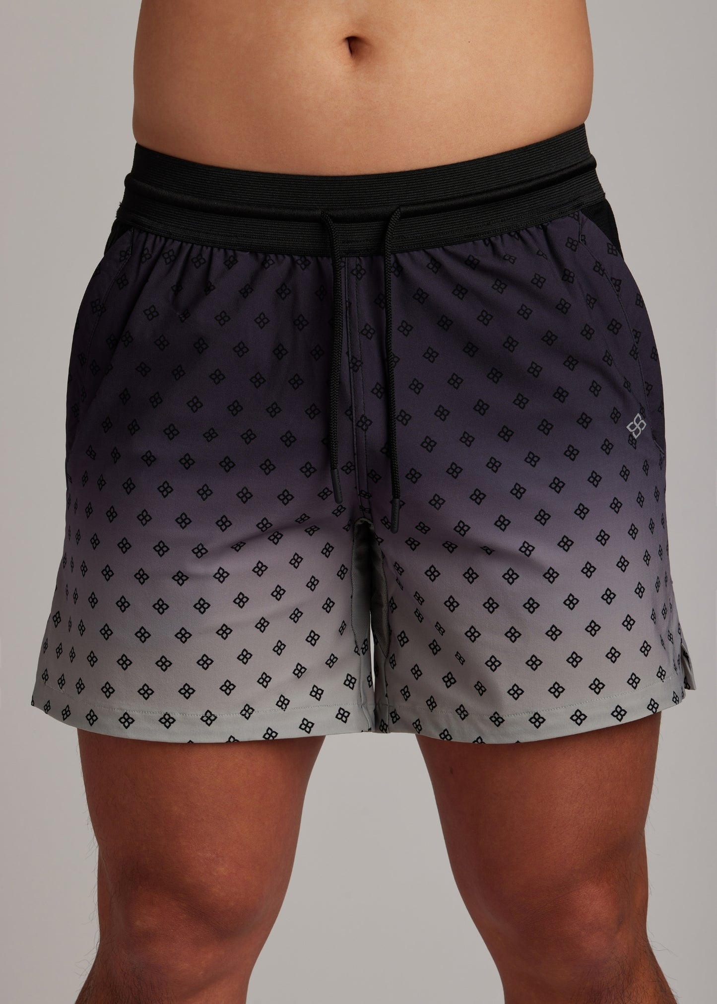 Black Fade Active Short