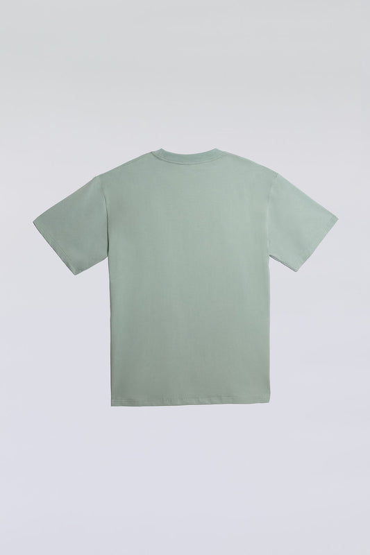 Seafoam oversized tee made from soft, breathable fabric for comfort and style.