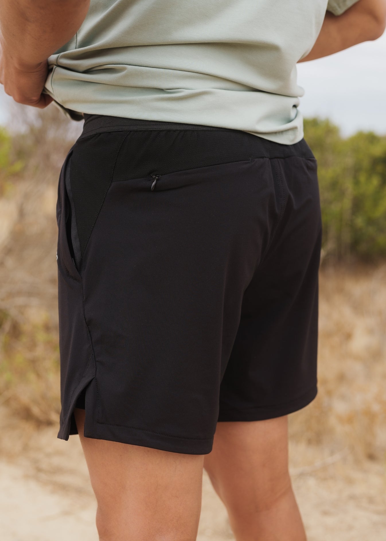 Black Active Shorts