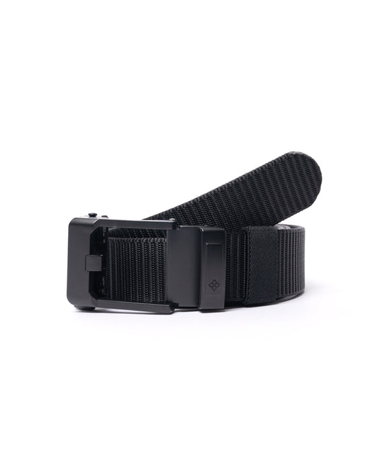 Black Canvas Click Belt