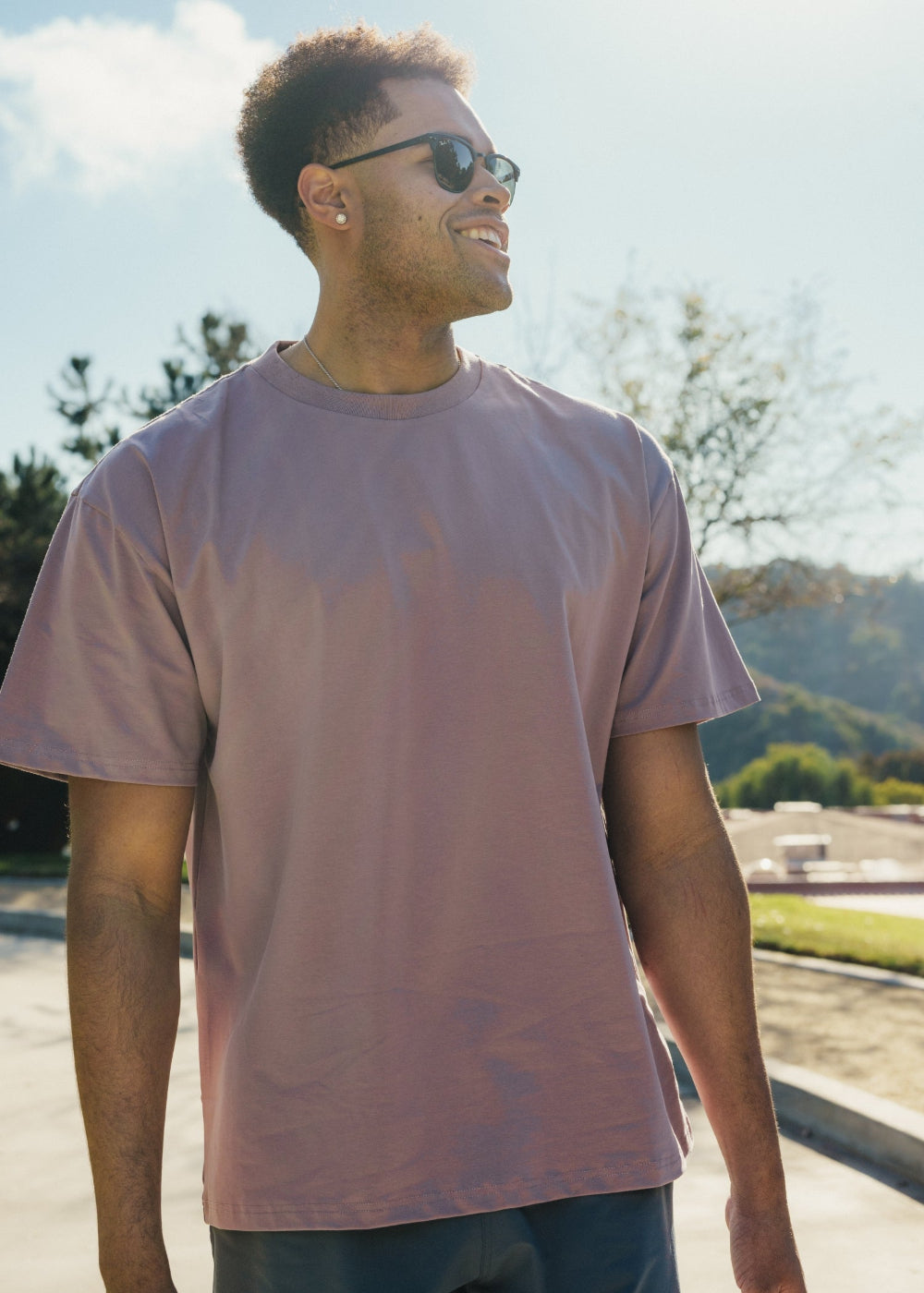 Lilac Oversized Tee