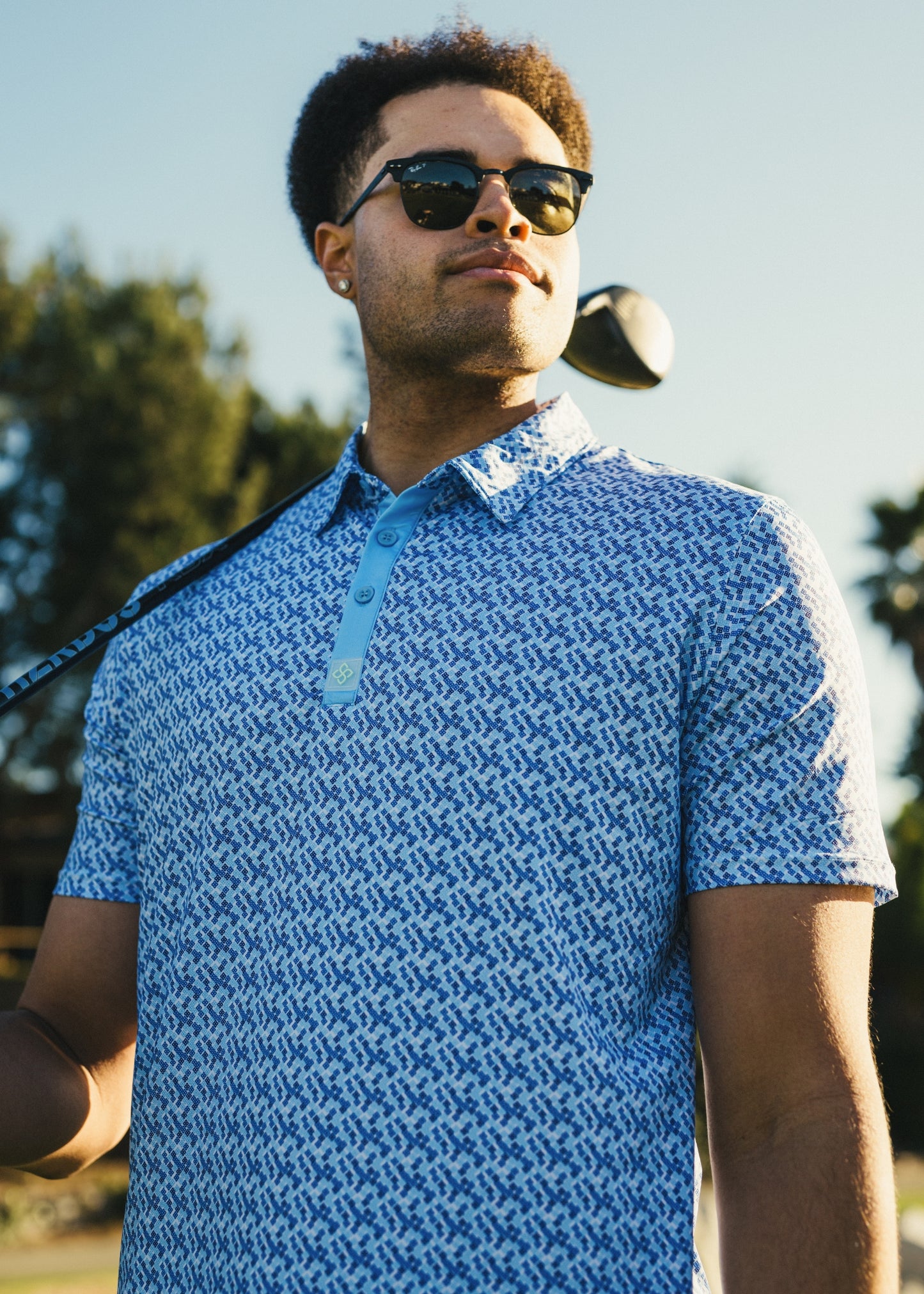 Matrix Blue Polo