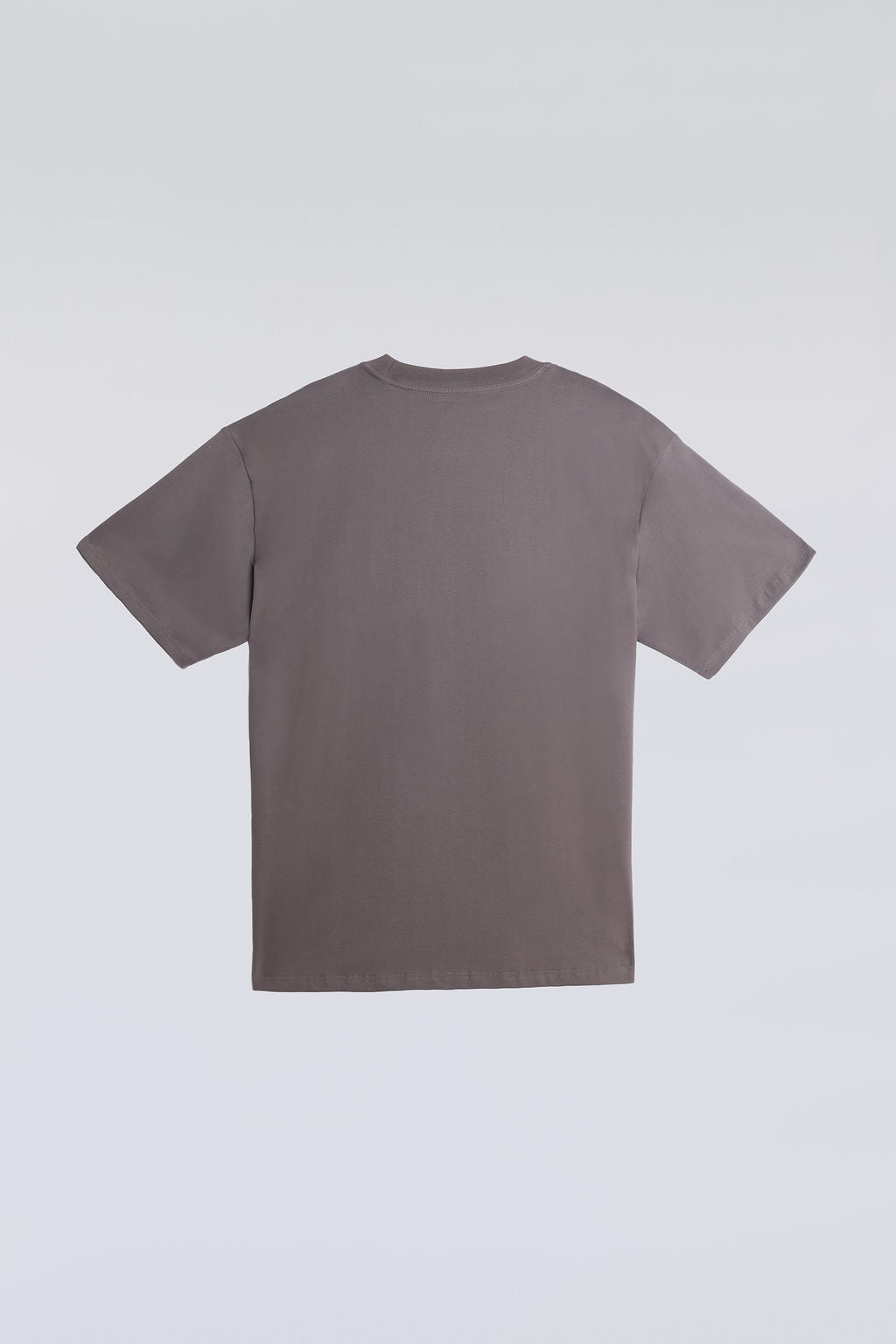 Charcoal oversized tee made from soft, breathable fabric for comfort and style.