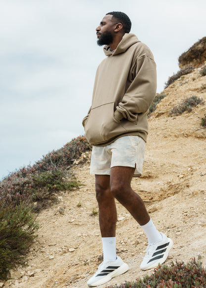 Cream Smoke Active Short