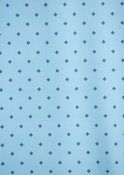 Jaspe teal classic fit polo shirt made from premium stretchy fabric for modern comfort.