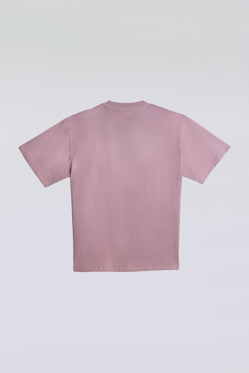 Lilac oversized tee crafted from soft, breathable fabric, perfect for laid-back casual wear.