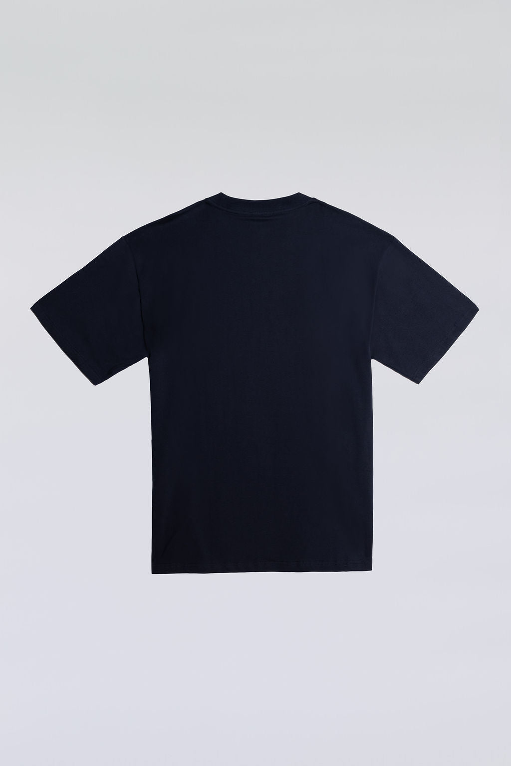 Navy everyday oversized tee made from soft, breathable fabric for casual wear.