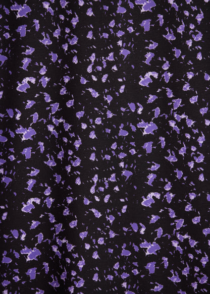 Purple classic fit polo shirt crafted from premium stretchy fabric for modern style.