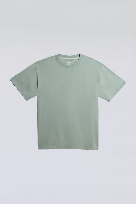 Seafoam oversized tee made from soft, breathable fabric for comfort and style.