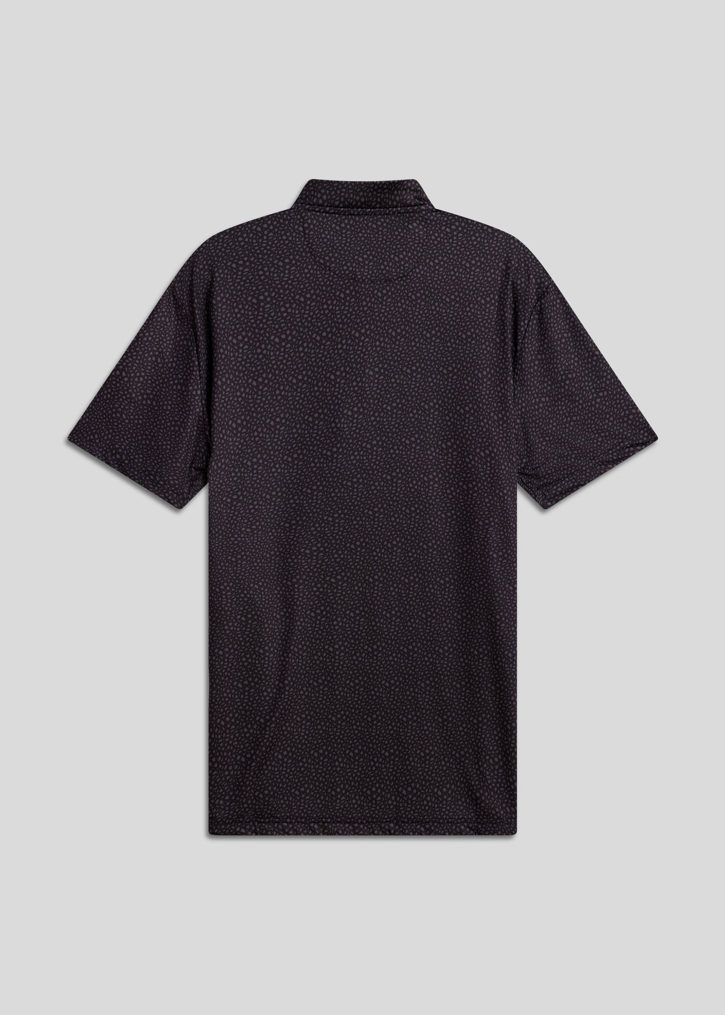 Snake skin pattern bladed polo shirt, crafted for comfort and modern aesthetic.